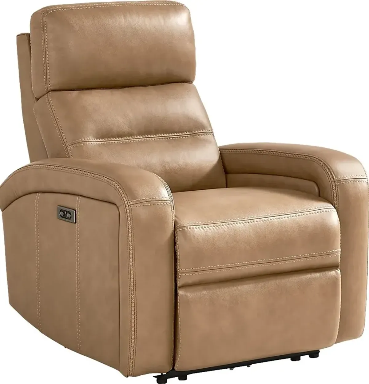 Sierra Madre Saddle Leather 6 Pc Living Room with Reclining Sofa