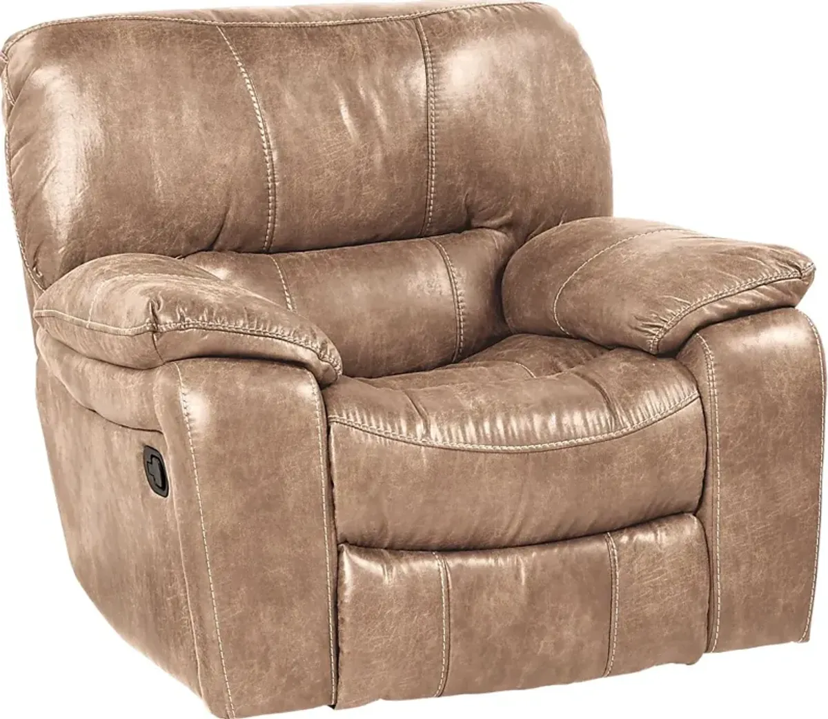 Alpen Ridge Tan 8 Pc Living Room with Reclining Sofa