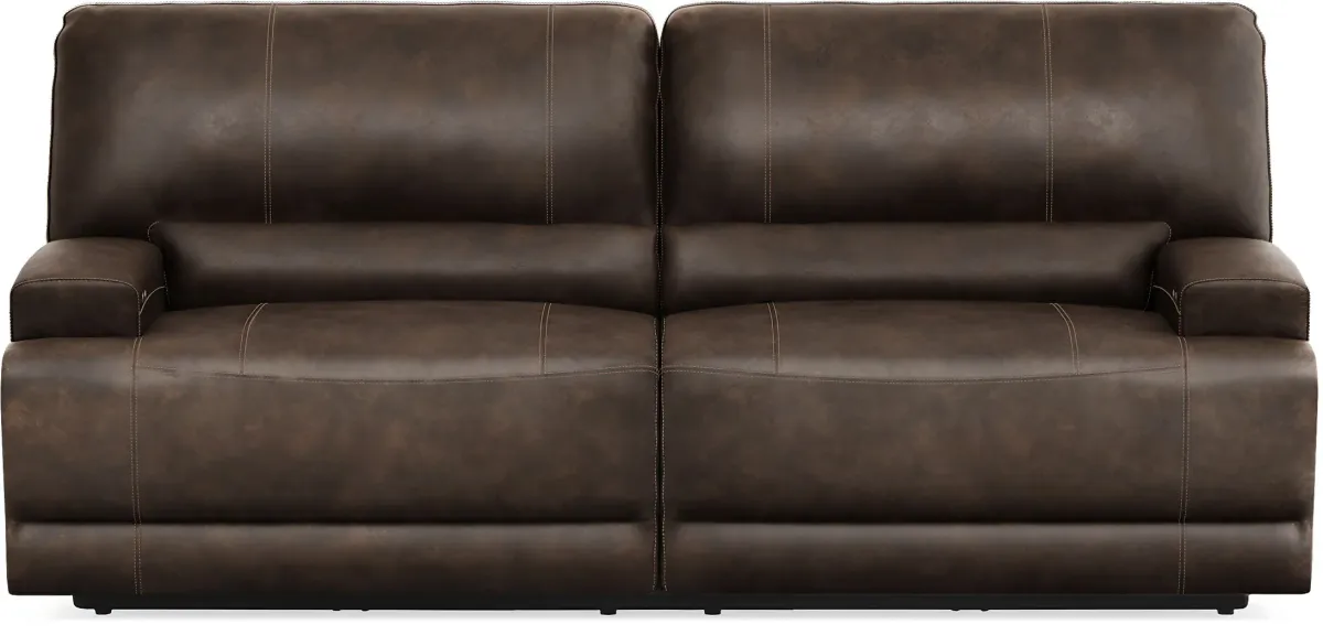 Warrendale Chocolate Power Reclining Sofa