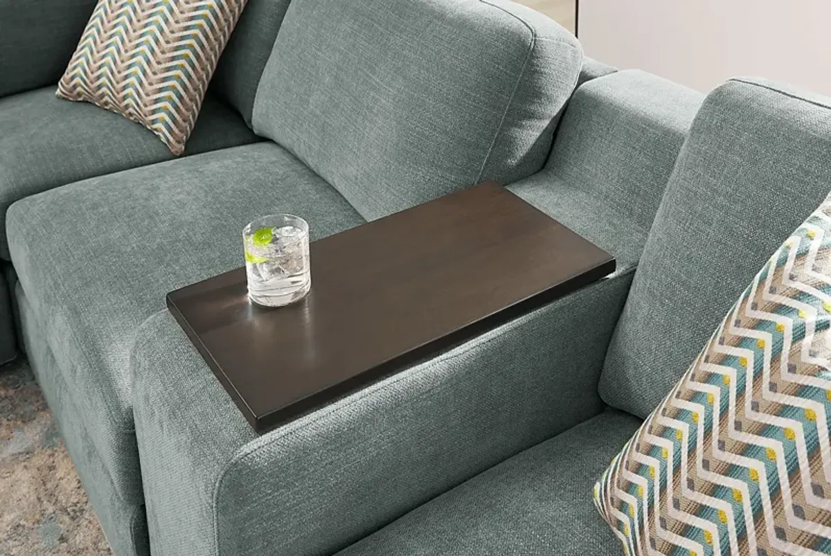 Tempo Modular Blue 8 Pc Sectional