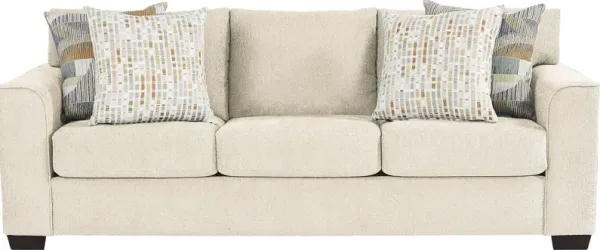 Delcrest White Gel Foam Sleeper Sofa