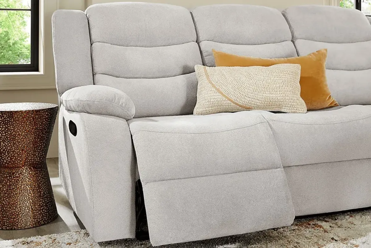 Swansea Gray Reclining Sofa