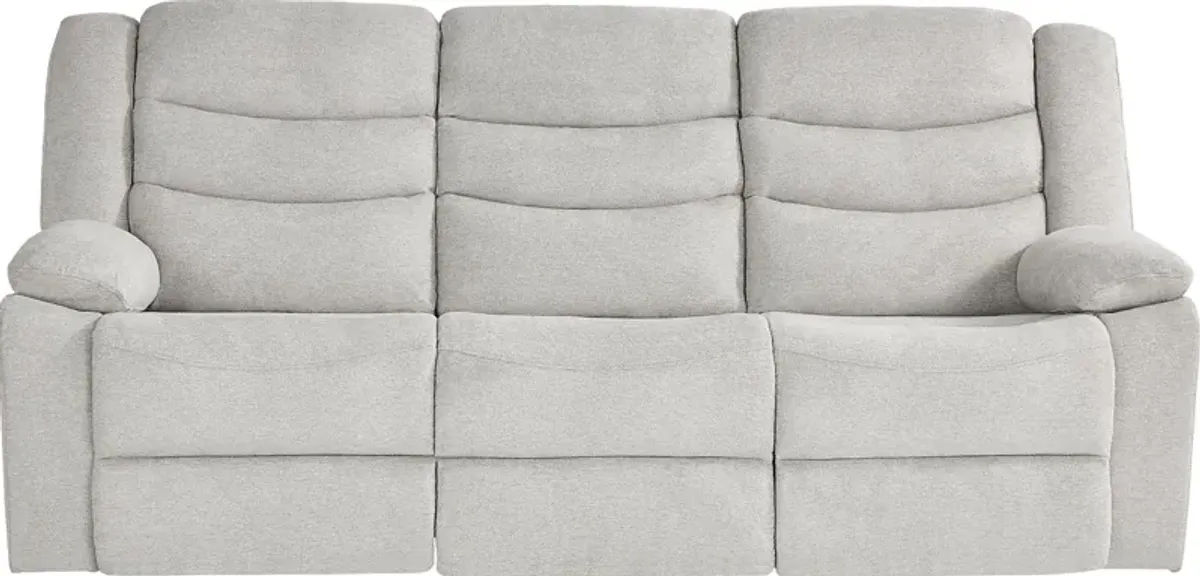 Swansea Gray Reclining Sofa