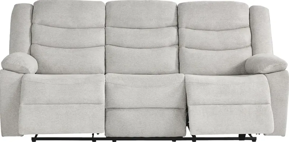 Swansea Gray Reclining Sofa