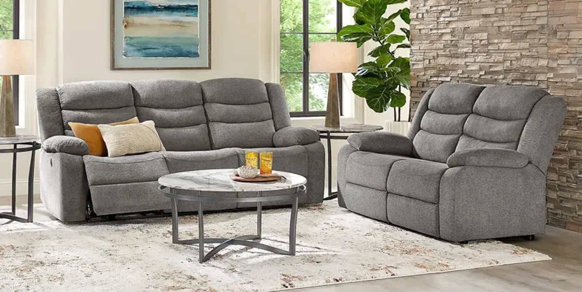 Swansea Granite Reclining Sofa