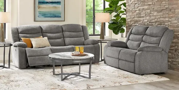 Swansea Granite 7 Pc Living Room with Reclining Sofa