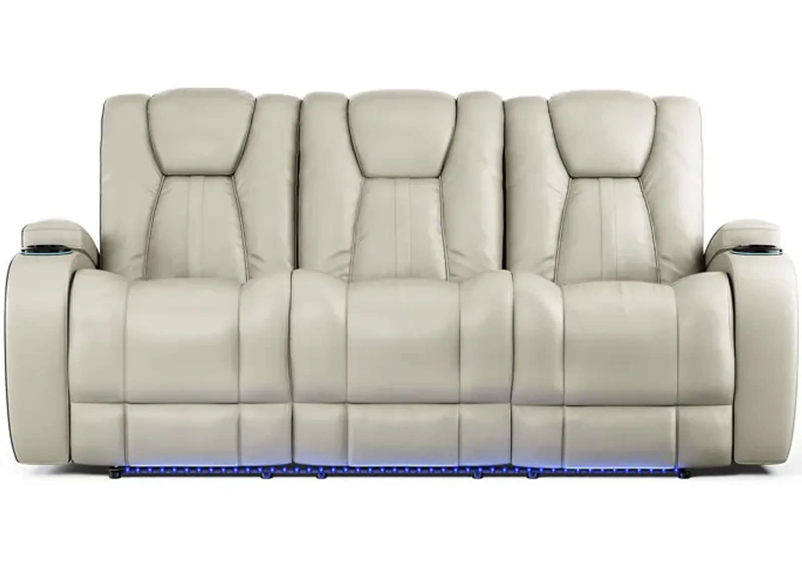 Kingvale Court Platinum Dual Power Reclining Sofa