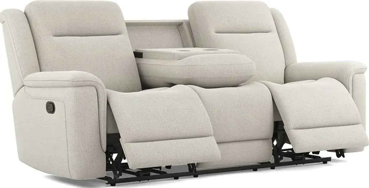 Meadow Park Cement Reclining Sofa