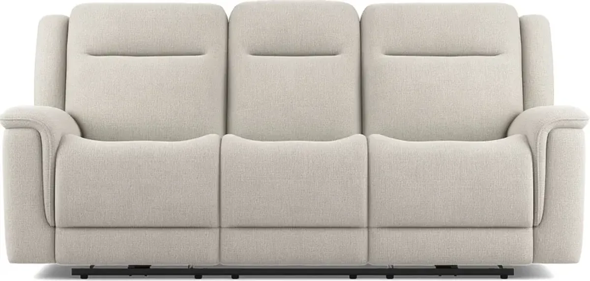 Meadow Park Cement Reclining Sofa