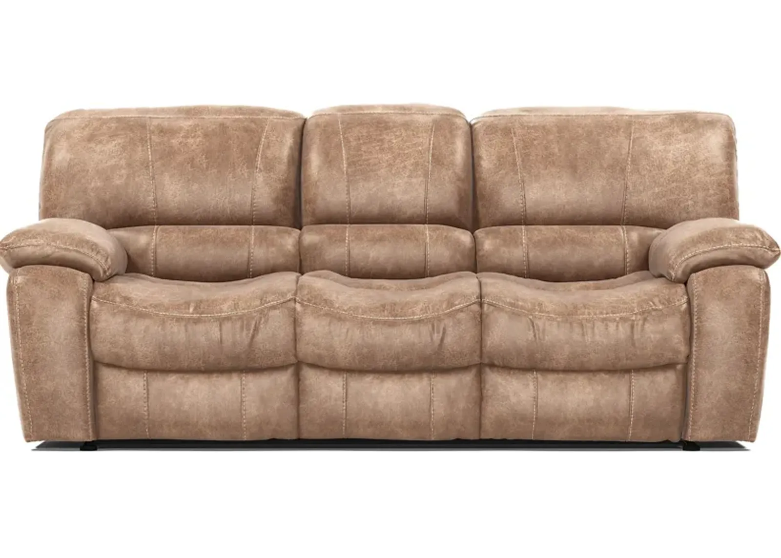 Alpen Ridge Silt Reclining Sofa