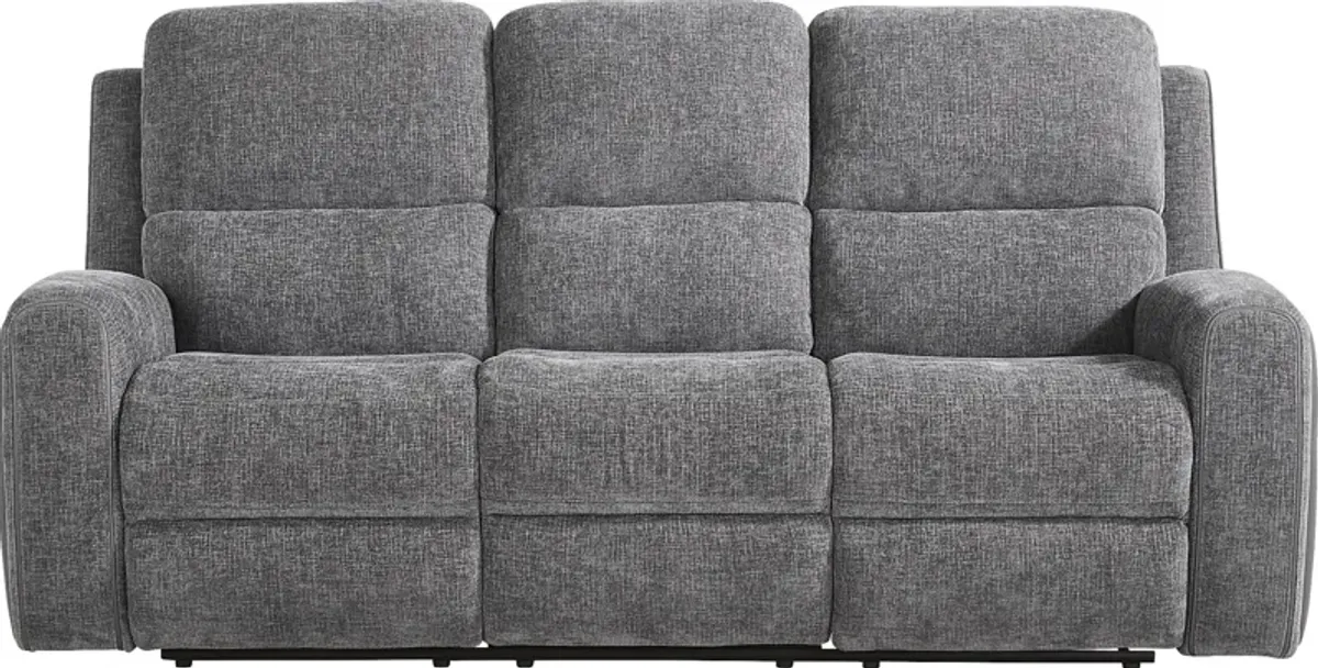 Harrison Charcoal Reclining Sofa