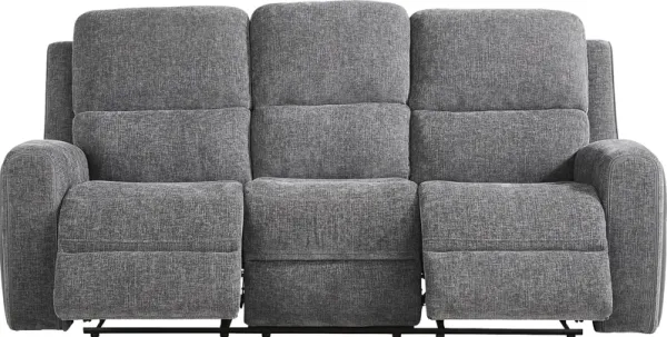 Harrison Charcoal Reclining Sofa