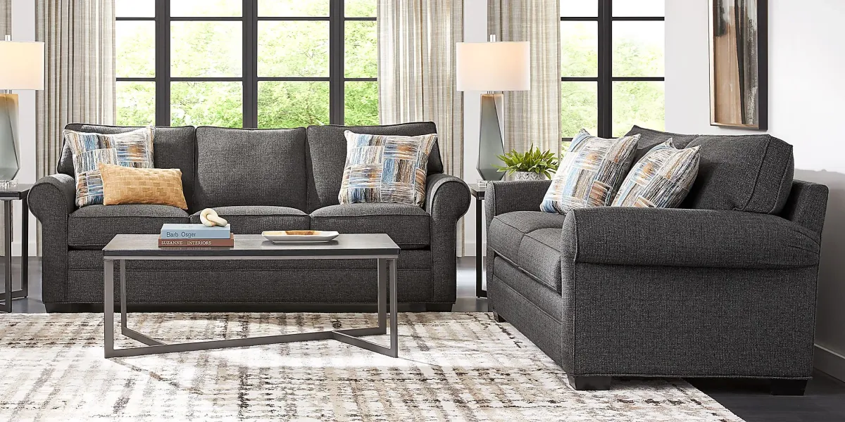 Bellingham Granite Textured 2 Pc Living Room