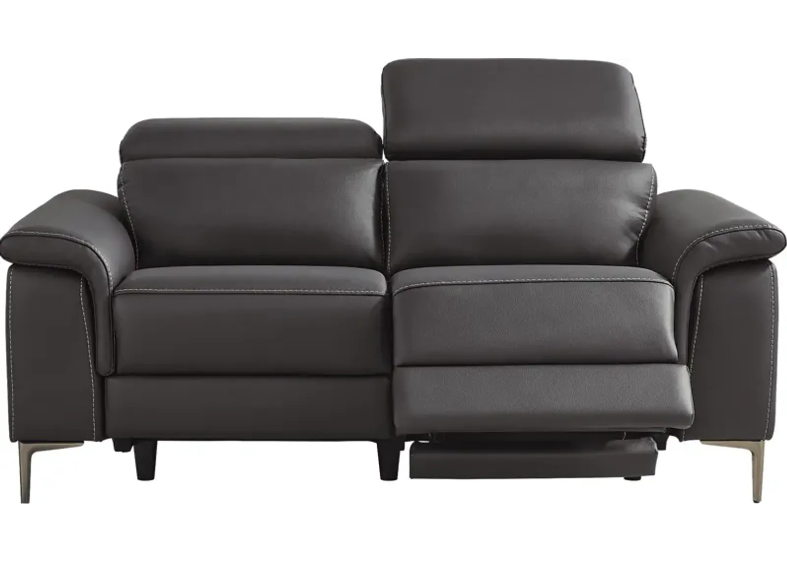 Weatherford Park Black Dual Power Reclining Loveseat