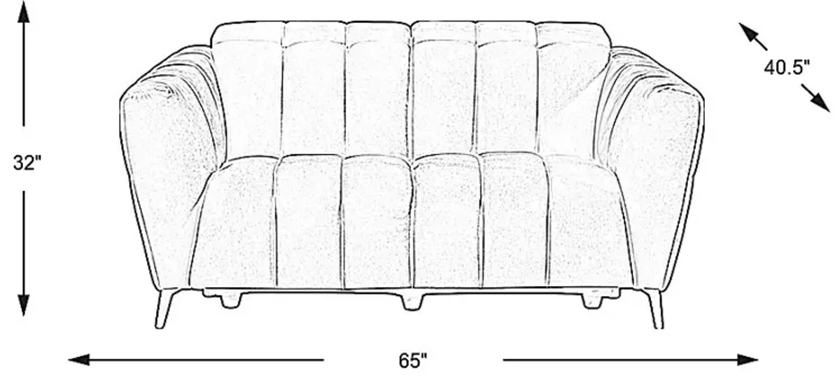 Belden Place Gray Dual Power Reclining Loveseat