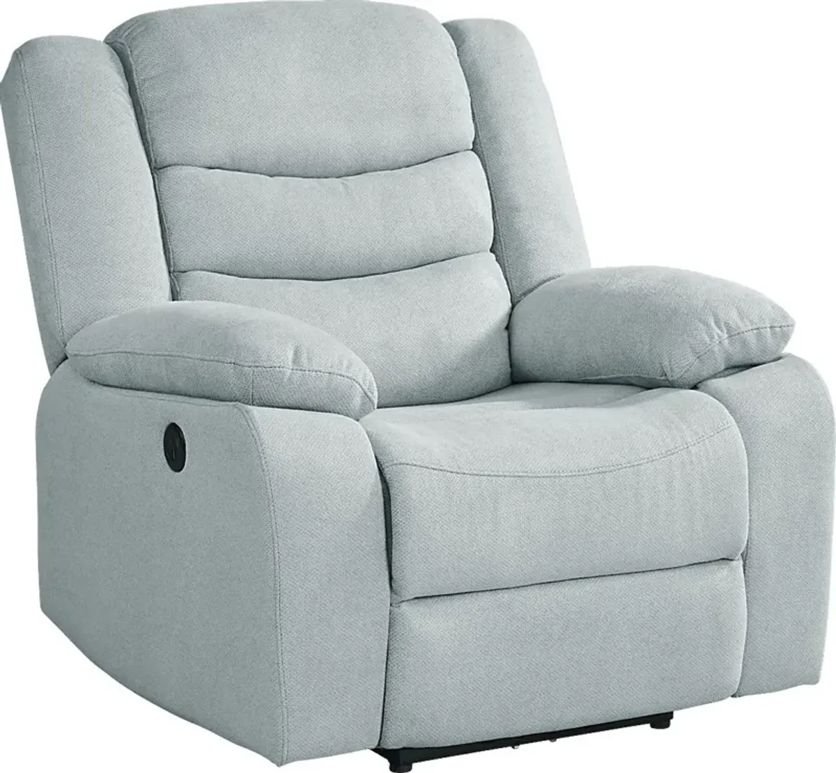 Swansea Mint 8 Pc Living Room with Reclining Sofa