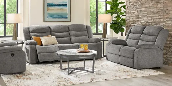 Swansea Granite 8 Pc Living Room with Reclining Sofa