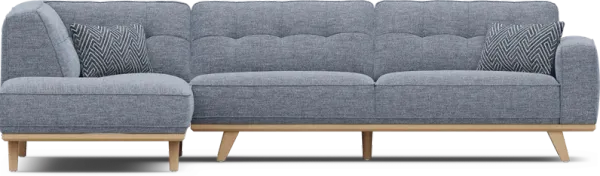 Stamford Bridge Denim 2 Pc Sectional