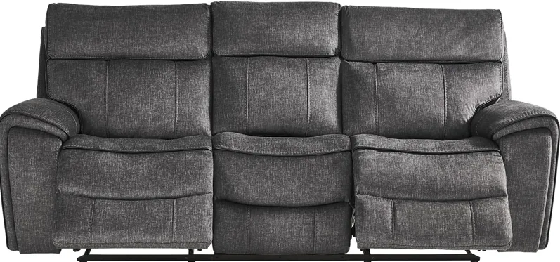 Bradshaw Place Dark Gray Reclining Sofa