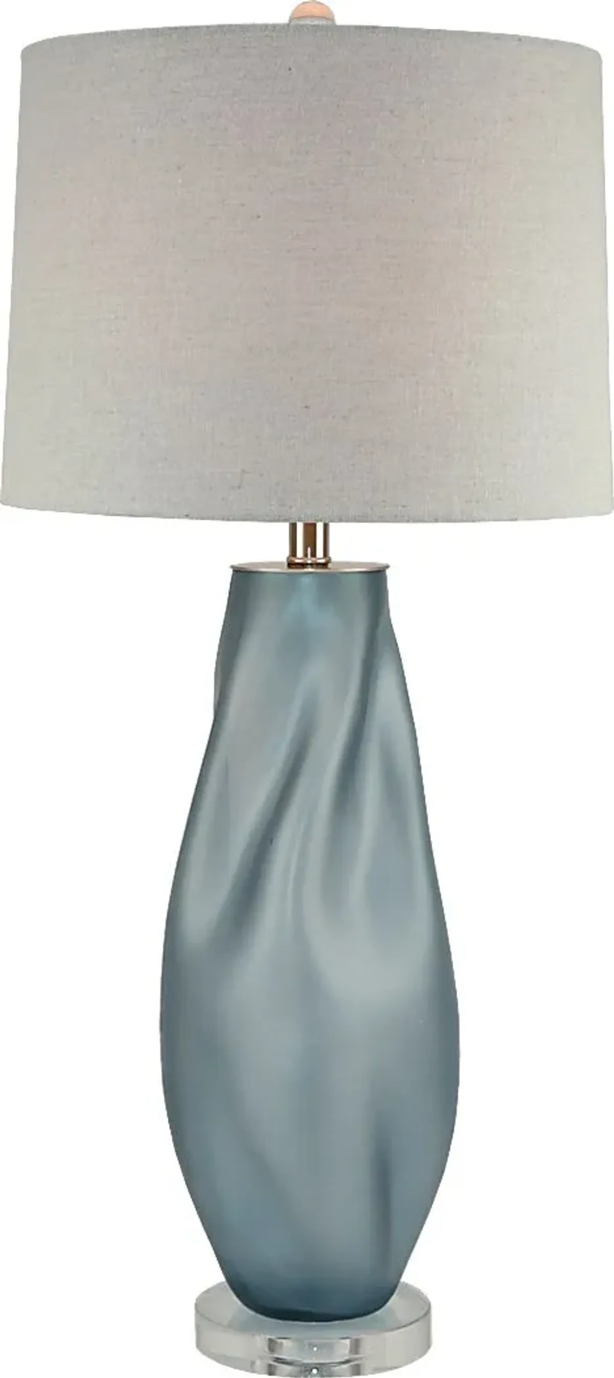 Alanis Bay Blue 7 Pc Living Room
