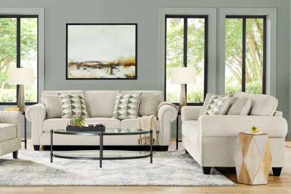 Hathaway Beige 8 Pc Living Room