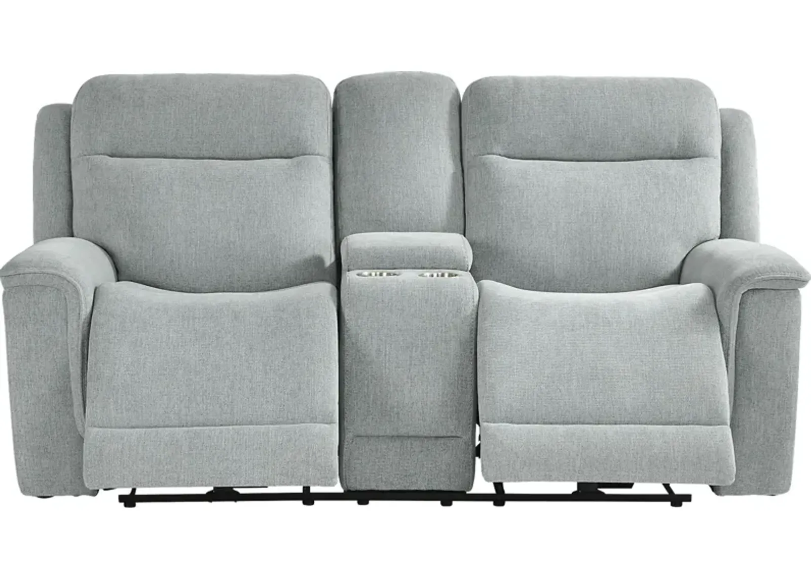 Kamden Place Seafoam Dual Power Reclining Loveseat