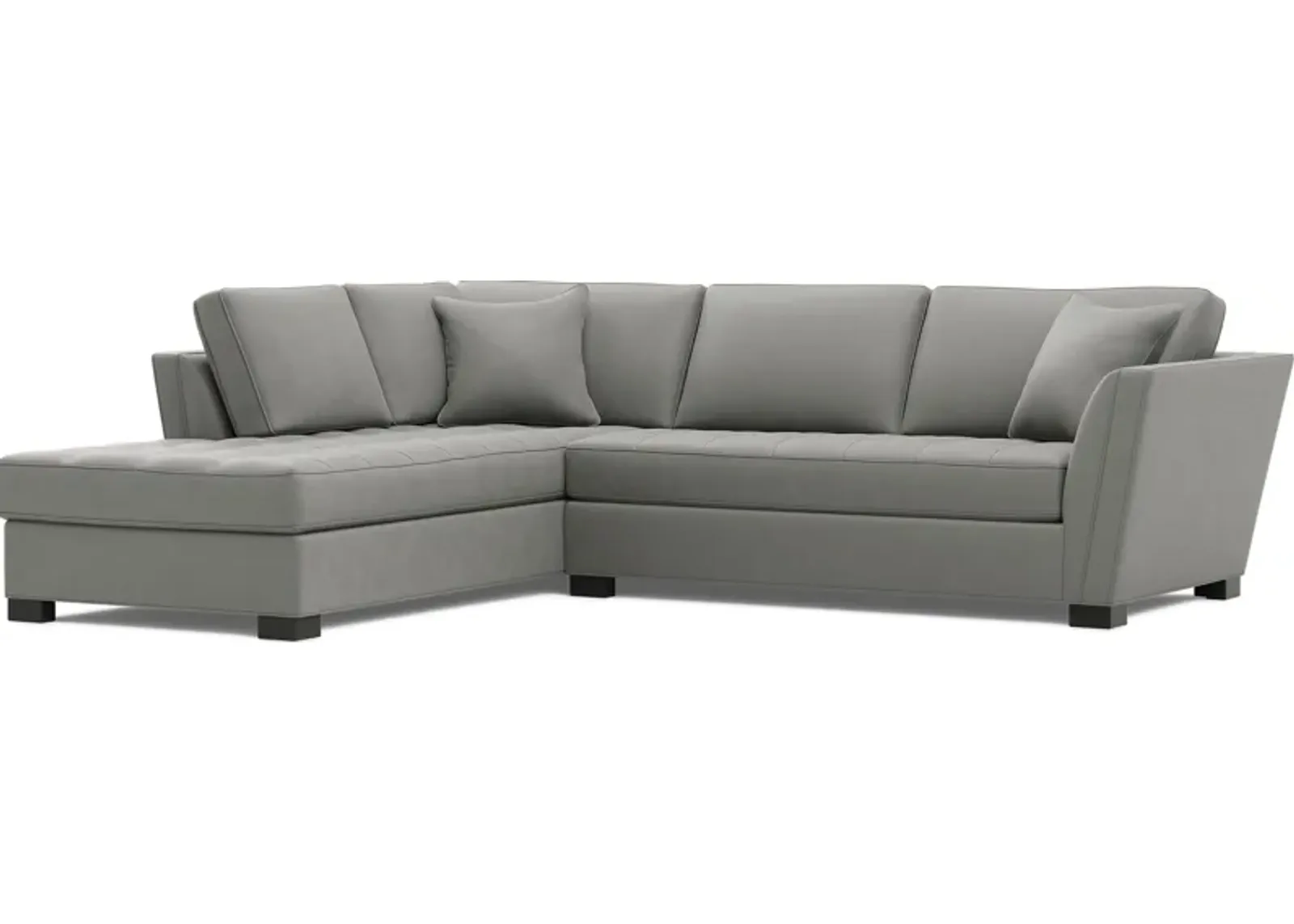 Calvin Heights Steel Microfiber 2 Pc Sectional