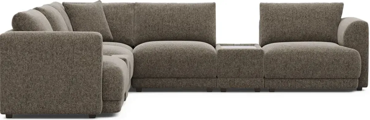 Mink 7 Pc ModularFour