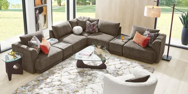 Mink 7 Pc ModularFour