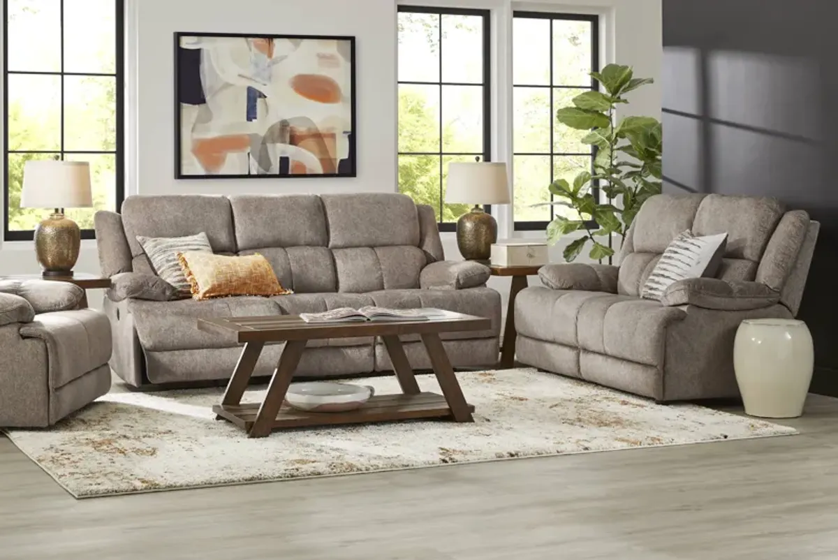 Townsend Brown Loveseat