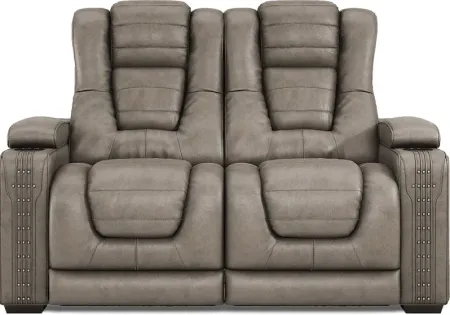 Chief Taupe Loveseat