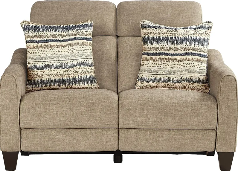 Stonecrest Camel Loveseat