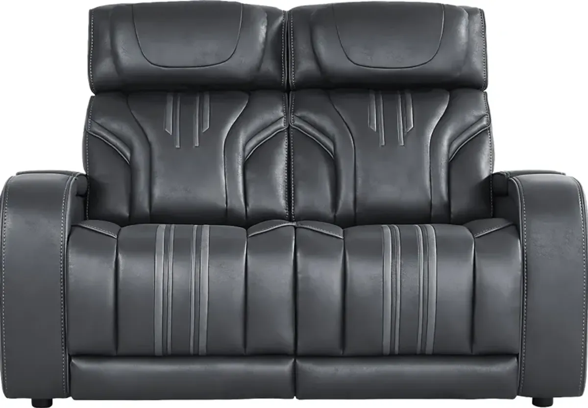 Southlake Navy Loveseat