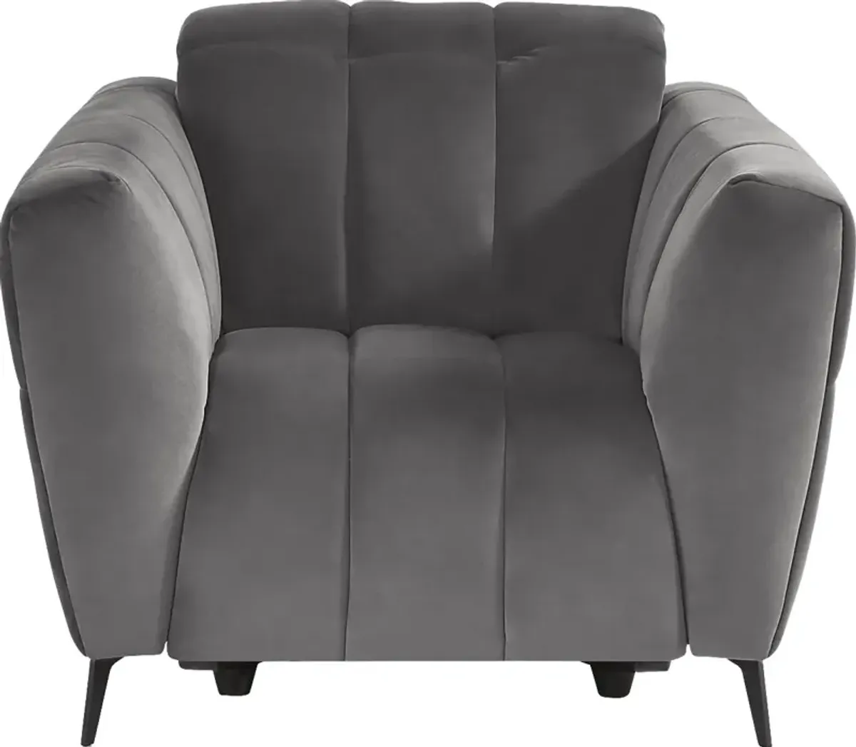 Belden Place Gray Dual Power Recliner