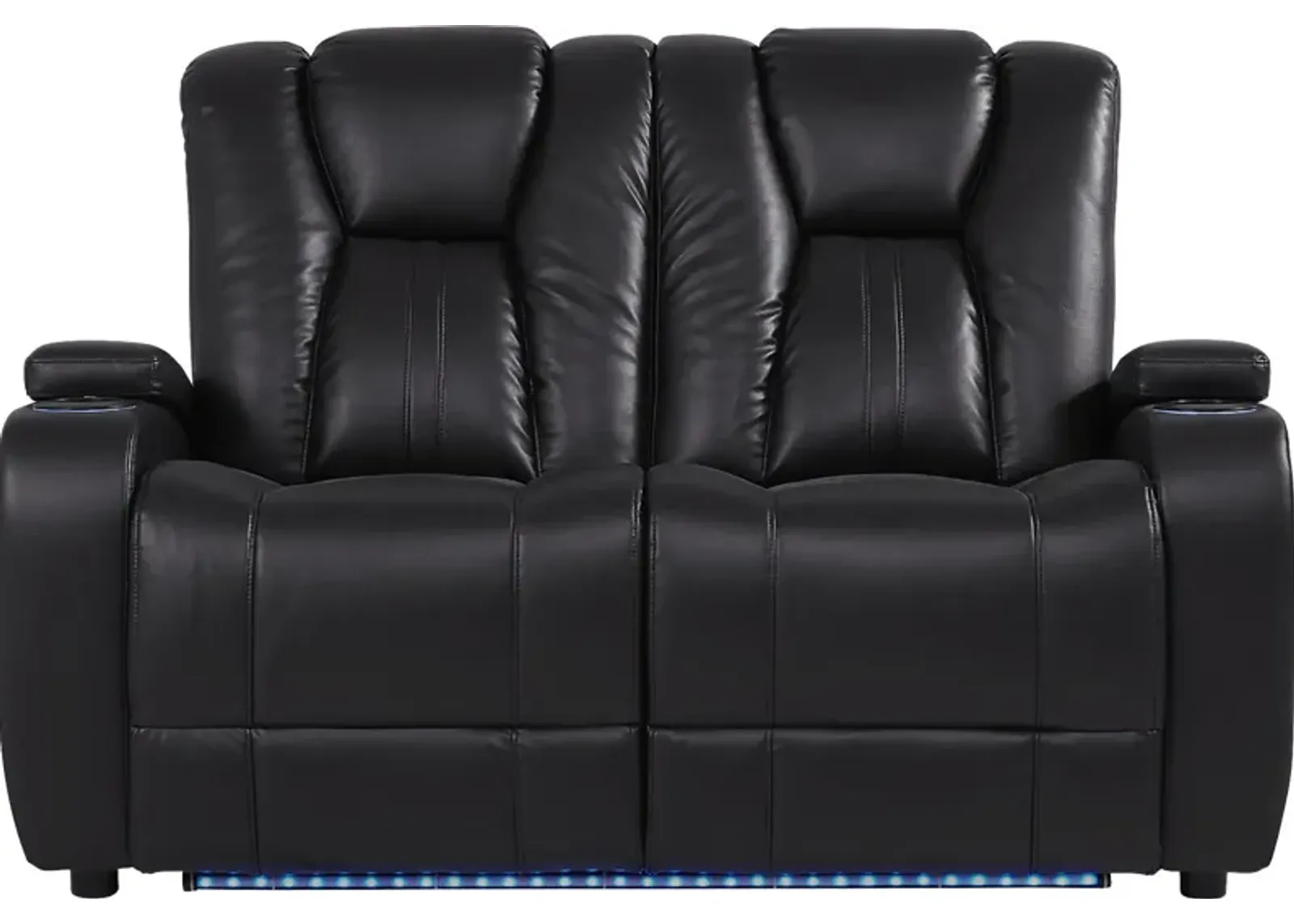 Kingvale Court Black Loveseat