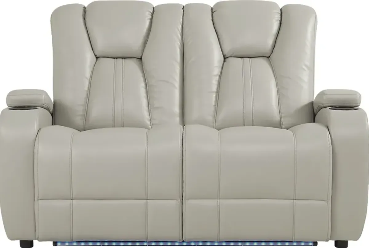 Kingvale Court Platinum Loveseat