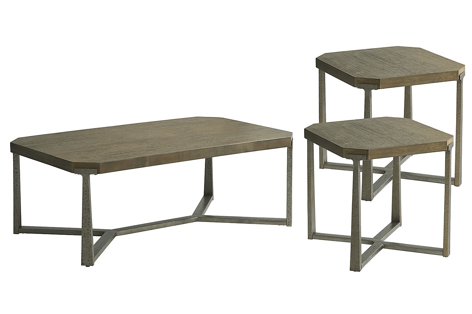 Dumont Place Light Gray 5 Pc Living Room