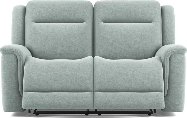 Meadow Park Seafoam Reclining Loveseat