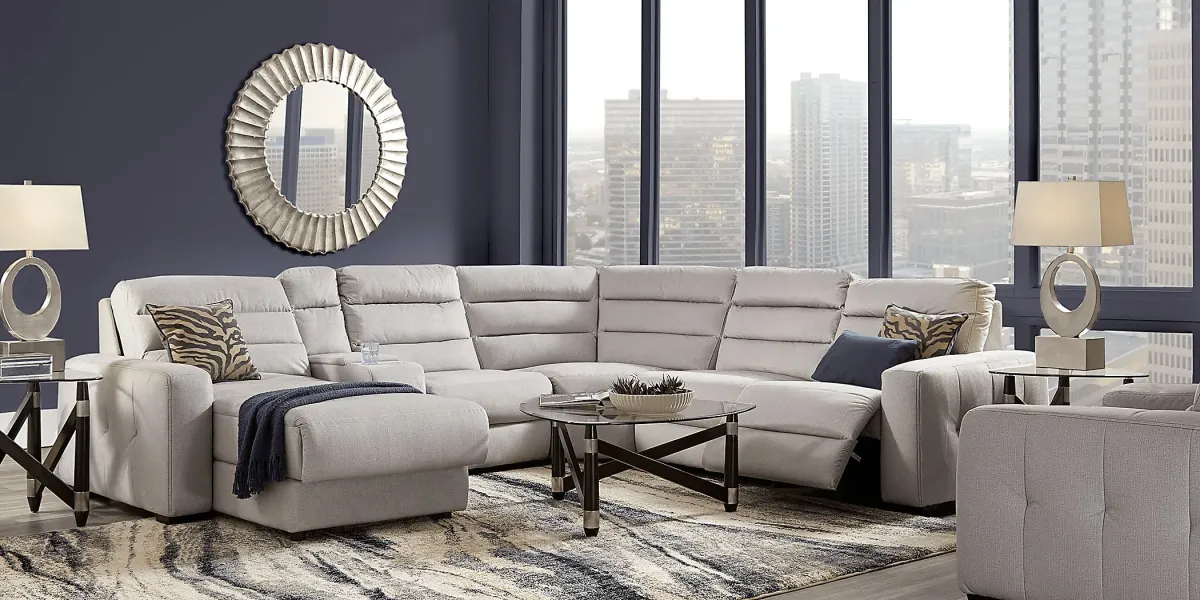 Runyon Canyon Platinum 6 Pc Power Reclining Sectional