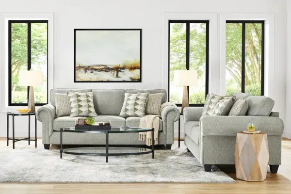 Hathaway Bluestone 2 Pc Living Room