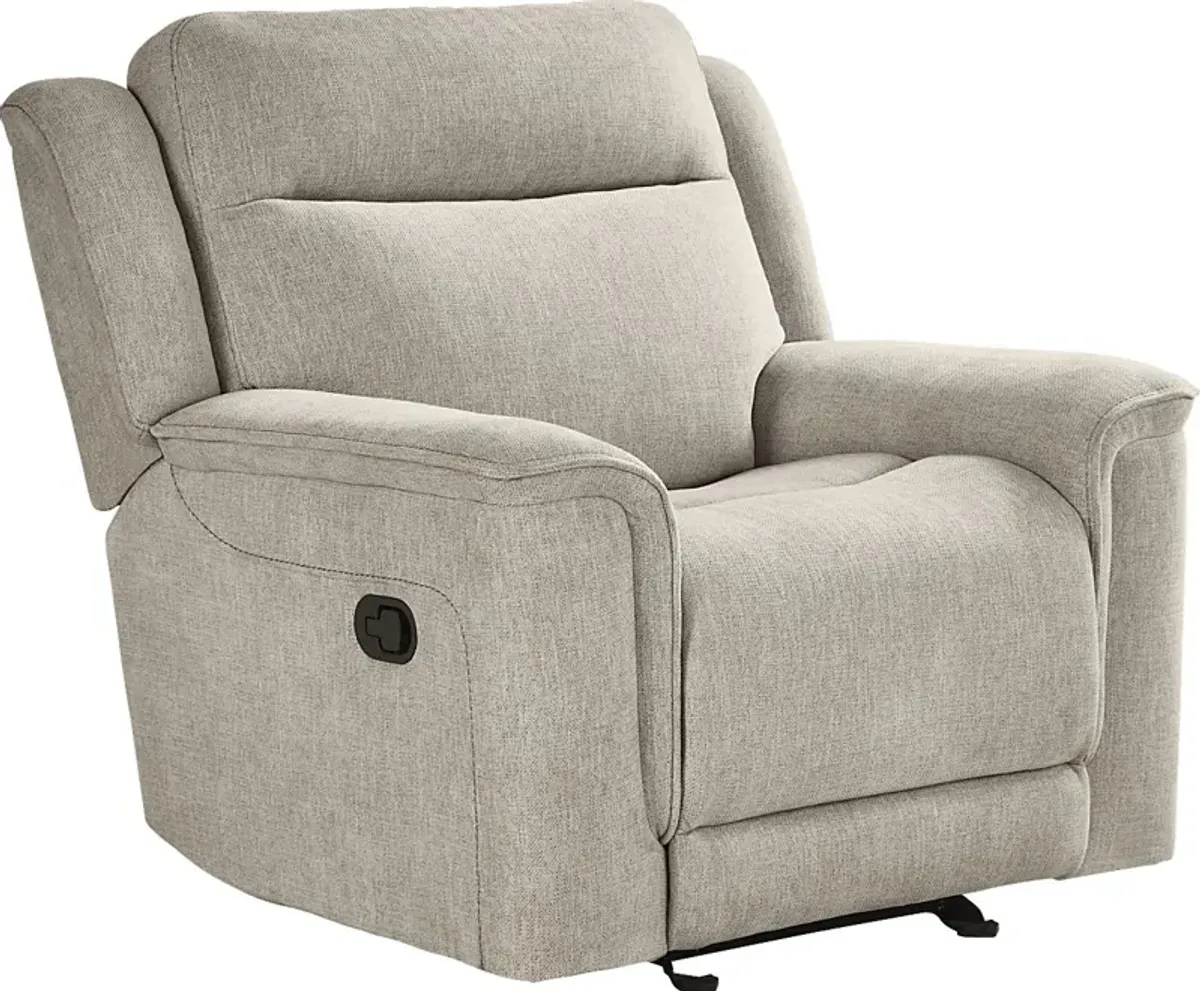 Kamden Place Cement 8 Pc Living Room with Reclining Sofa