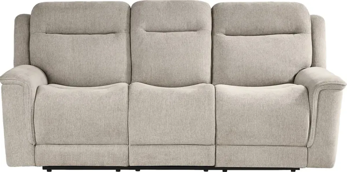 Kamden Place Cement 8 Pc Living Room with Reclining Sofa