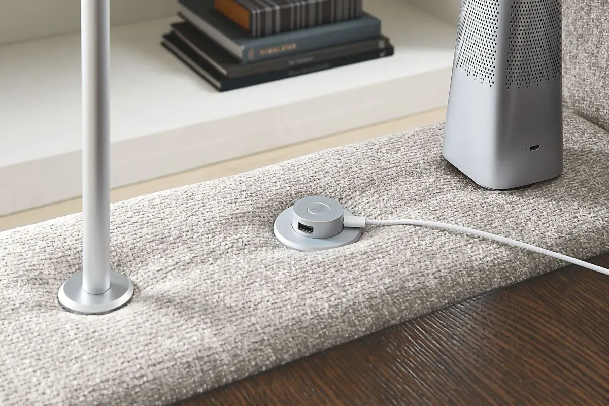 Gray 5 Pc ModularThree with Media Console