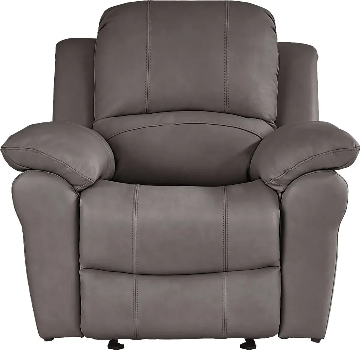 Vercelli Way Gray Leather 3 Pc Power Reclining Living Room