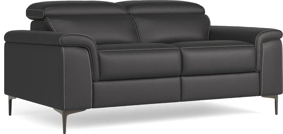 Weatherford Park Black Loveseat