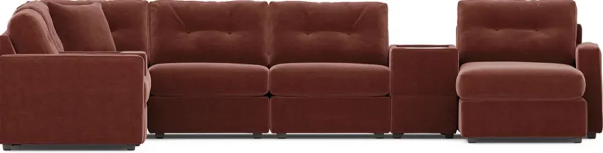 Merlot 8 Pc ModularOne with Media Consoles