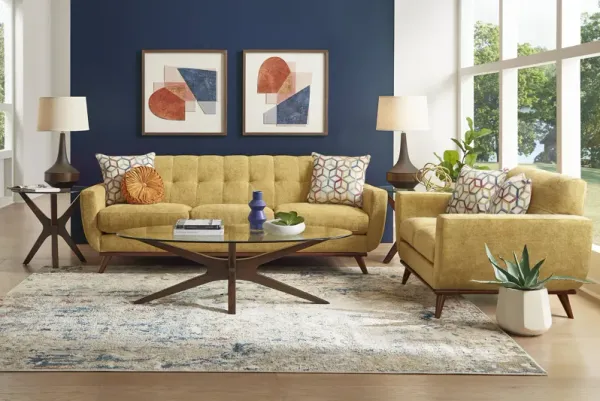 East Side Sunflower 2 Pc Living Room