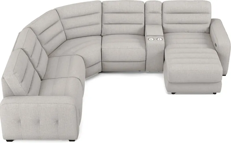 Runyon Canyon Platinum 6 Pc Power Reclining Sectional
