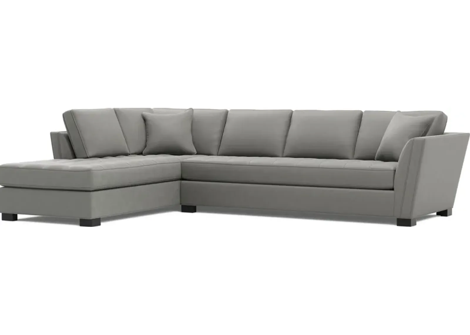 Calvin Heights Steel Microfiber 2 Pc XL Sectional