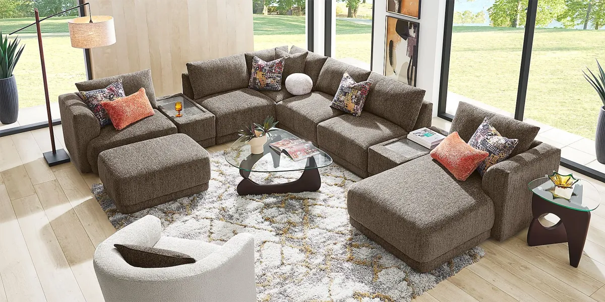 Mink 9 Pc ModularFour
